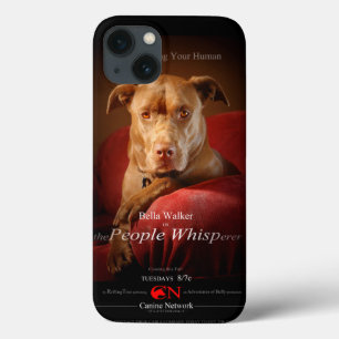 Chocolate Lab Pit Mix Dog Movie Poster iPhone 13 Case