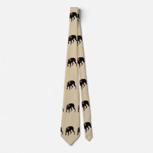 Chocolate Lab Tie
