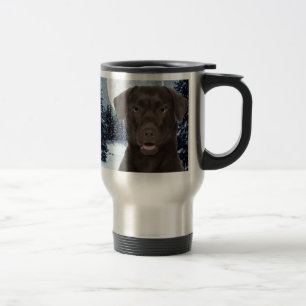 Chocolate Lab Travel Mug