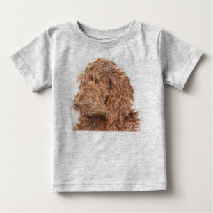 Chocolate Labradoodle #2 Organic creeper