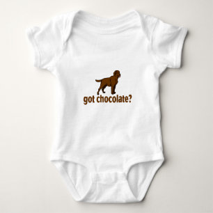 Chocolate Labrador Baby Bodysuit