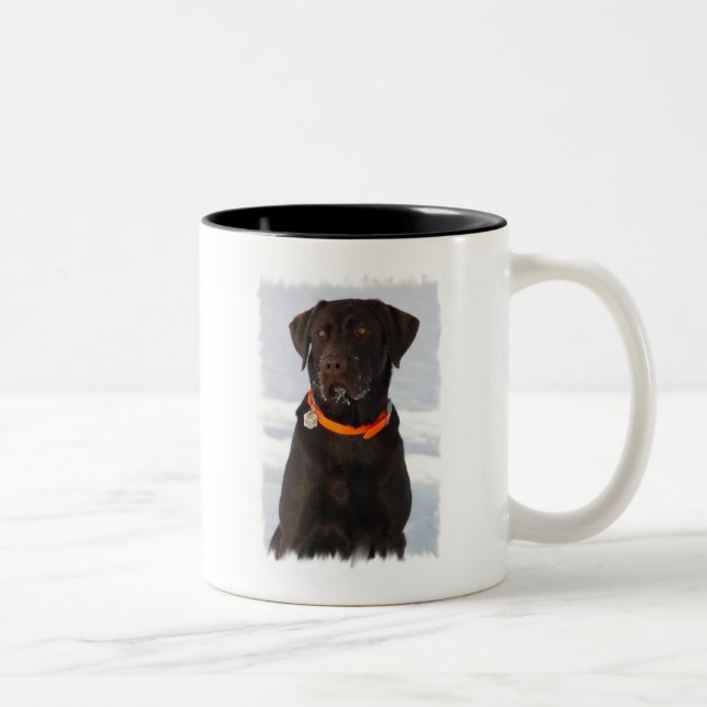 Chocolate Labrador Coffee Mug (Right)