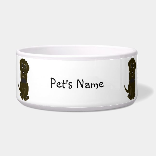 Chocolate Labrador Dog Design Personalised (Front)