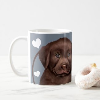 Chocolate Labrador Dog Every Snack You Make Coffee Mug