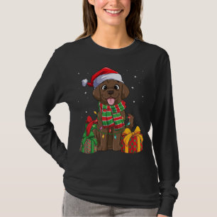 Chocolate Labrador Retriever Christmas Xmas Lab Do T-Shirt