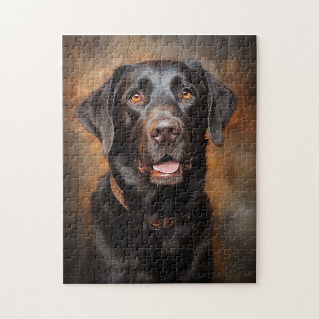 Chocolate Labrador Retriever  Jigsaw Puzzle (Vertical)