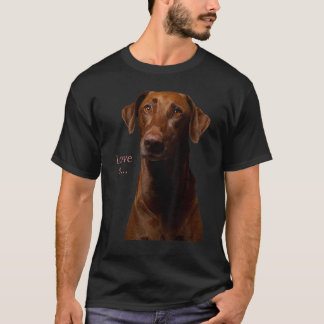 Chocolate Labrador Retriever  Lab Tee Dog Mum Dad 