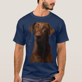 Chocolate Labrador Retriever  Lab Tee Dog Mum Dad 