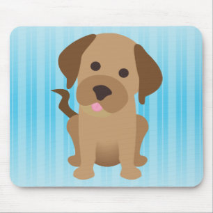 Chocolate Labrador Retriever Mouse Mat