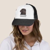 Chocolate Labrador Unique design! Trucker Hat (In Situ)