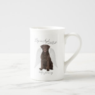 Chocolate Labs are Angels Mug