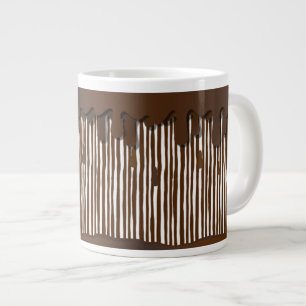 CHOCOLATE LARGE COFFEE MUG