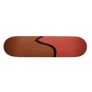 Chocolate lollipop skateboard