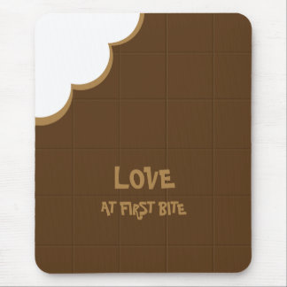 Chocolate Love Bite mousepad
