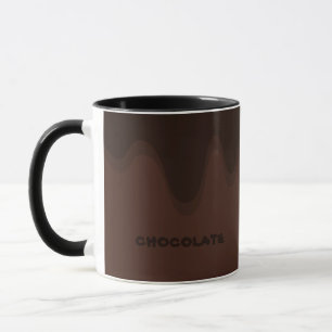 chocolate lover brown mug