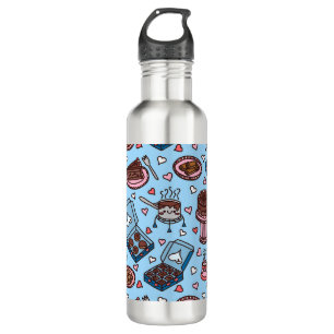 Chocolate lover cute 710 ml water bottle