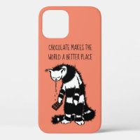 Chocolate Lover Design - Funny Cat Character