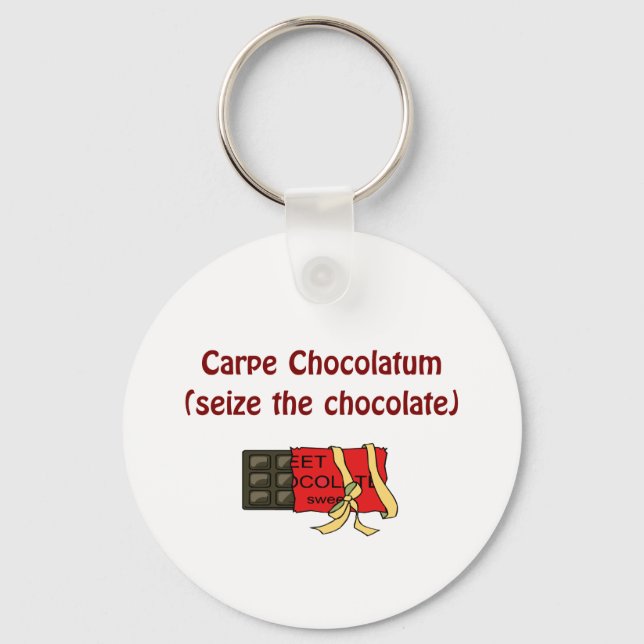 Chocolate Lover Key Chain (Front)
