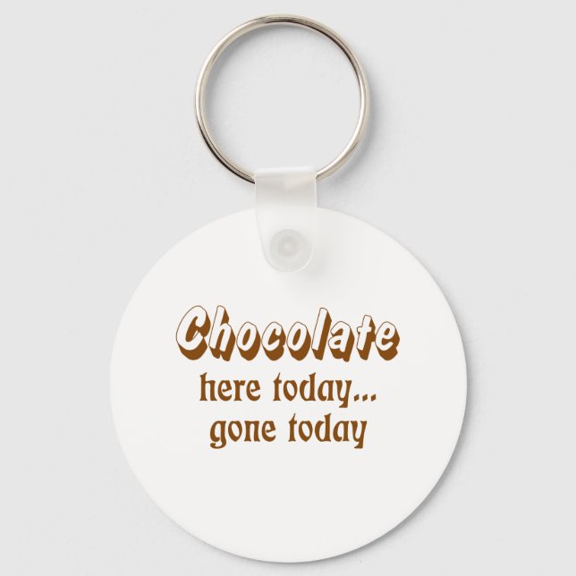 Chocolate Lover Key Chain (Front)