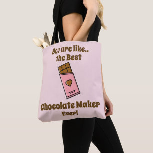 Chocolate Lover Maker Crossbody Tote Bag