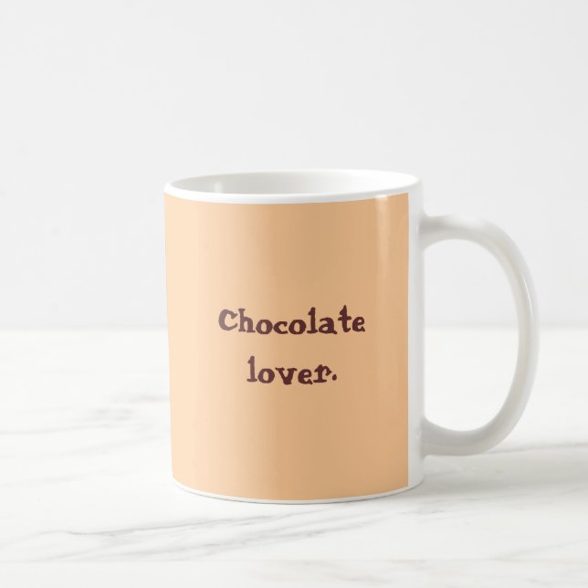 Chocolate lover mocha mugs (Right)
