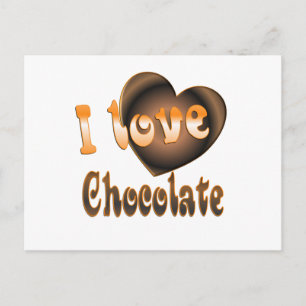 Chocolate Lover Postcard