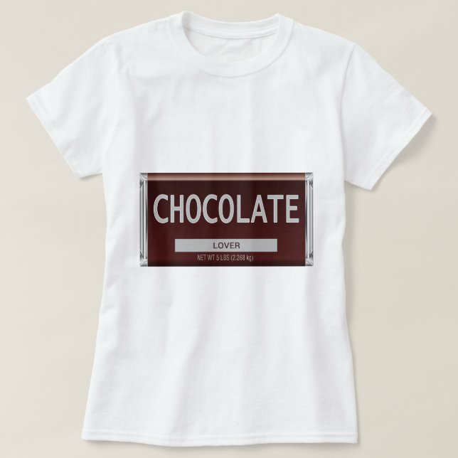 Chocolate Lover Women's T-shirt (Design Front)