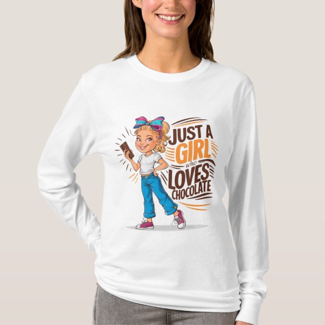 Chocolate Loveriya  T-Shirt (Front)