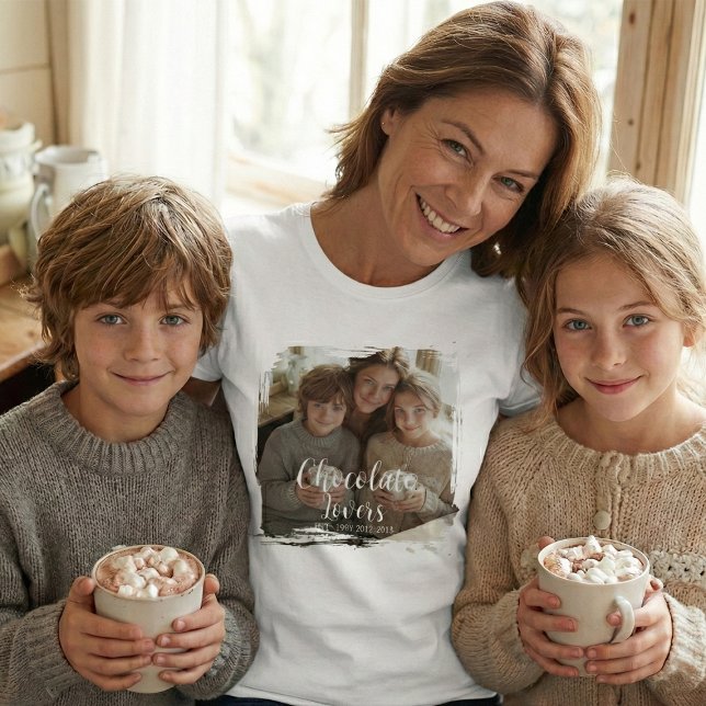 Chocolate Lovers Established Photo T-Shirt (Creator Uploaded)