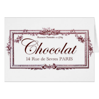 Chocolate lovers .... love this vintage French art