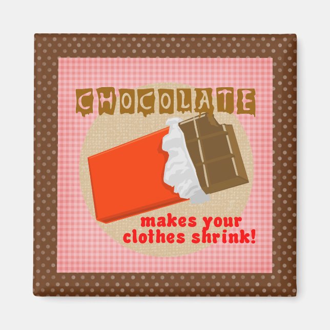Chocolate Magnet (Front)