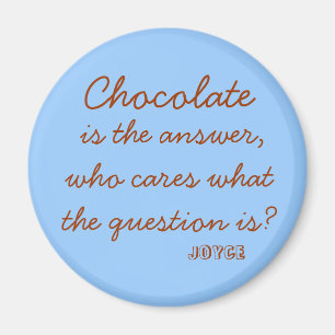 Chocolate magnet