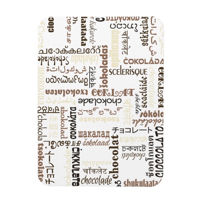 Chocolate Magnet (Vertical)