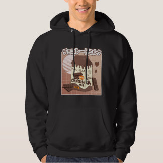 Chocolate Milk Aesthetic Otaku Harajuku Hoodie