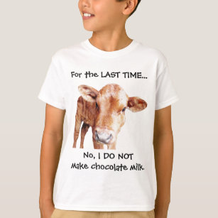 Chocolate Milk Brown Cow T-Shirt