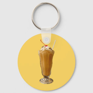 Chocolate Milkshake Key Ring