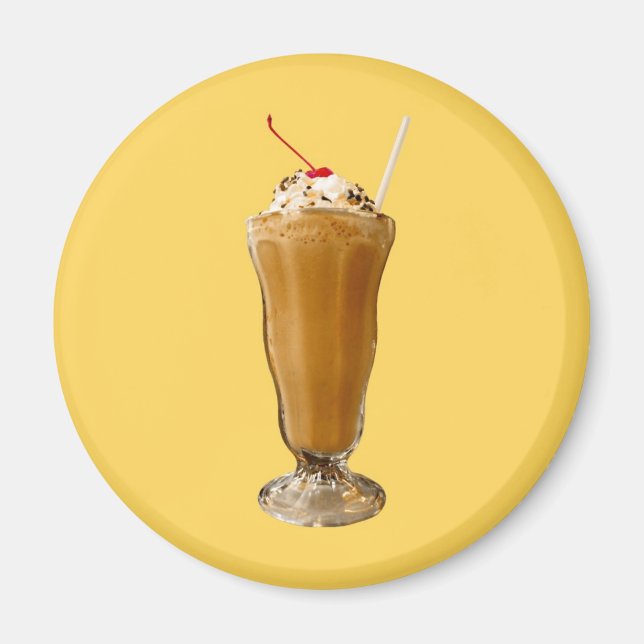 Chocolate Milkshake Magnet (Front)