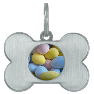 Chocolate Mini Eggs Pet ID Tag
