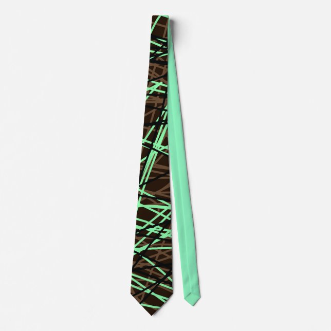 chocolate mint string tie (Front)