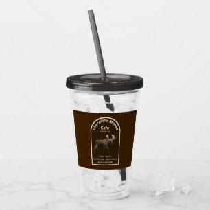 Chocolate Moose Cafe Acrylic Tumbler