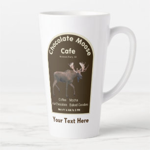Chocolate Moose Cafe Latte Mug