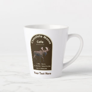 Chocolate Moose Cafe Latte Mug