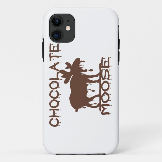 Chocolate Moose Case-Mate iPhone Case (Back)