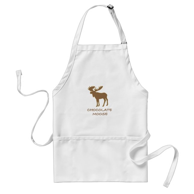 chocolate moose standard apron (Front)