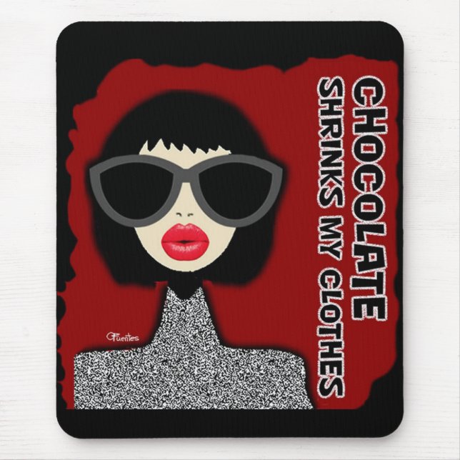 Chocolate Mouse Mat (Front)