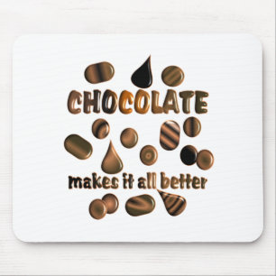 Chocolate Mouse Mat