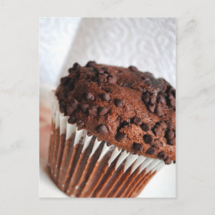 Chocolate Muffin Post Card