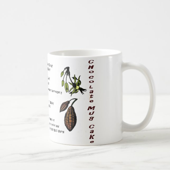 Chocolate Mug Cake Mug (Right)