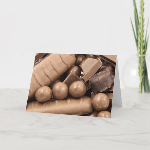 Chocolate Note Card