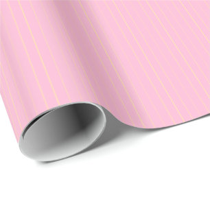 Chocolate Pastels Stripes 08-Gift Wrapping Paper